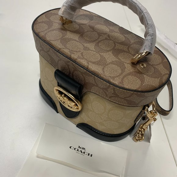 Coach handbag messenger box bag
